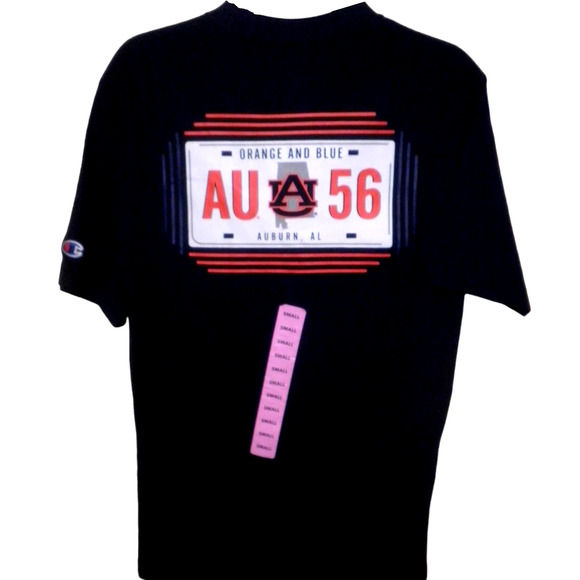 Champion Licensed NCAA Shirt, Auburn University, Founded 1856, Orange and Blue - Picture 2 of 8